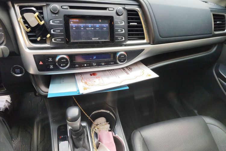 丰田 汉兰达 2017款 2.0T 四驱豪华版 7座中控内饰16