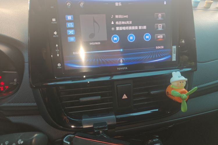 丰田 威驰FS 2021款 1.5L CVT锋驰版中控内饰16