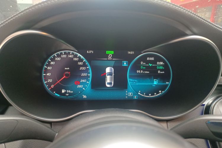 奔驰C级 2020款 改款 C 260 L 运动版中控内饰14