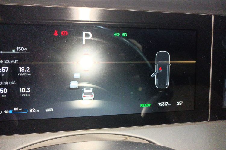 理想汽车 理想ONE 2021款 增程6座版中控内饰14