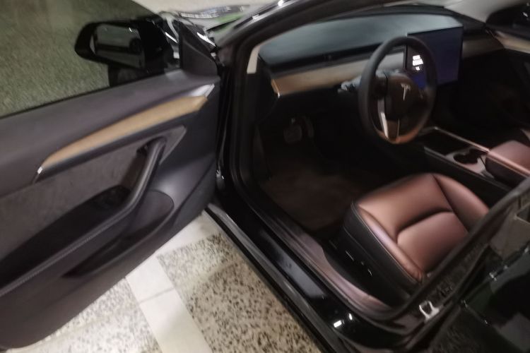 特斯拉 Model 3 2021款 改款 标准续航后驱升级版 3D1中控内饰7003