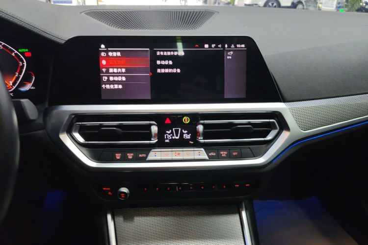 宝马3系 2022款 325Li M运动曜夜套装中控内饰16