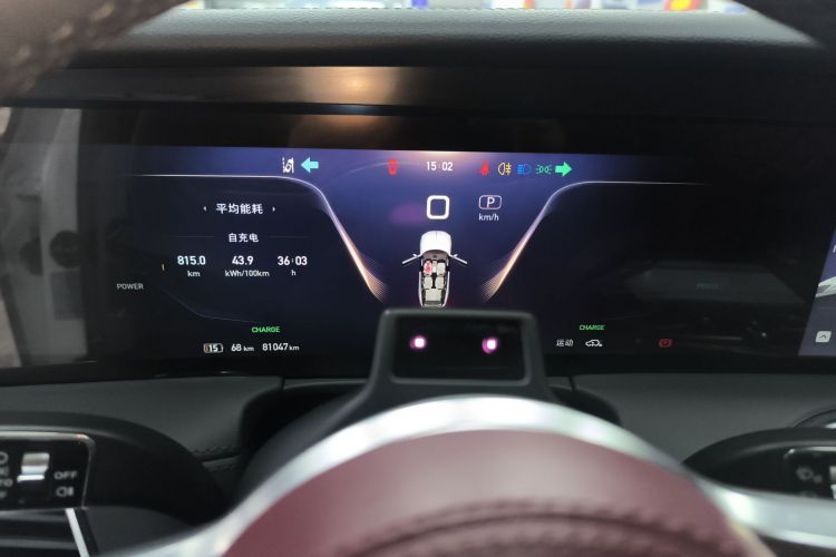 红旗E-HS9 2021款 510km 旗畅版 六座中控内饰14