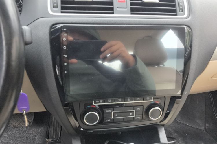 大众 速腾 2014款 改款 1.4TSI 自动豪华型中控内饰16