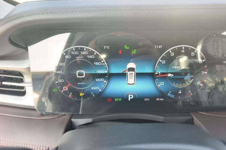 捷途X90 PLUS 2023款 改款 1.6TD DCT别墅 7座中控内饰14