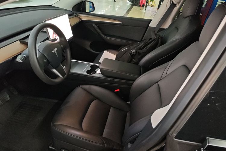 特斯拉 Model Y 2021款 标准续航后驱版中控内饰19