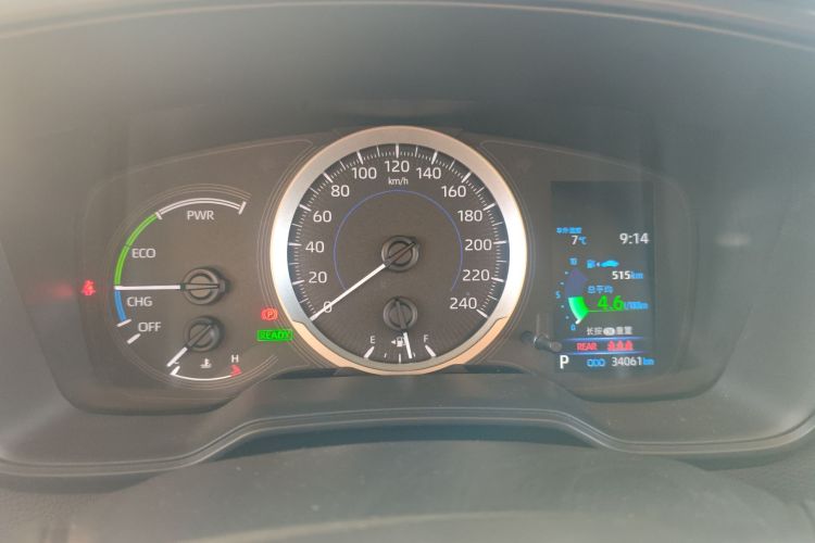 丰田 卡罗拉 2021款 双擎 1.8L E-CVT精英版局部细节14