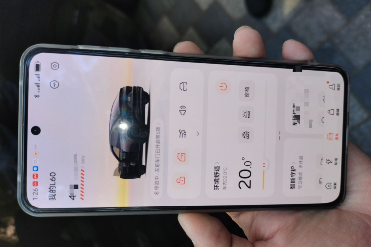 乐道L60 2024款 60kWh 后驱版中控内饰7001