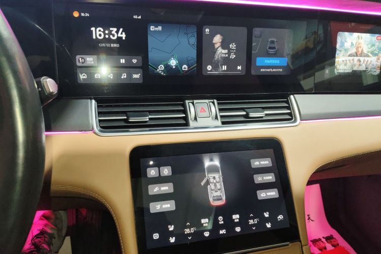 理想汽车 理想ONE 2021款 增程6座版中控内饰16