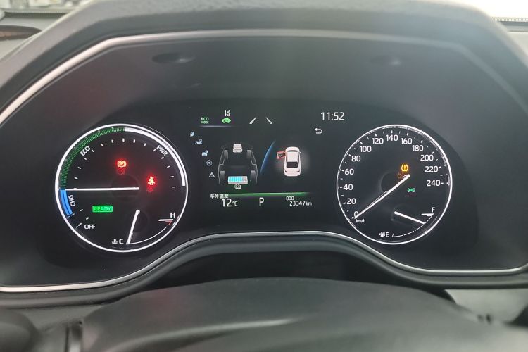 丰田 亚洲龙 2023款 双擎 2.5L 进取版中控内饰14