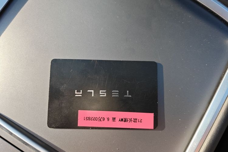 特斯拉 Model Y 2021款 长续航全轮驱动版中控内饰7001