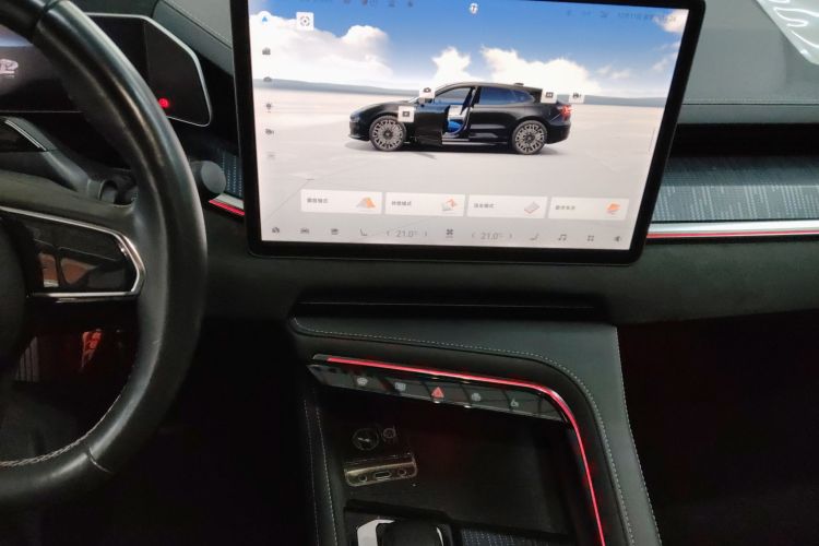 极氪001 2021款 长续航双电机 WE版中控内饰16