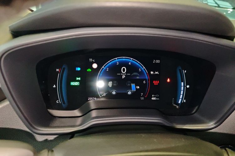 丰田 卡罗拉 2023款 1.8L 智能电混双擎 精英版中控内饰14