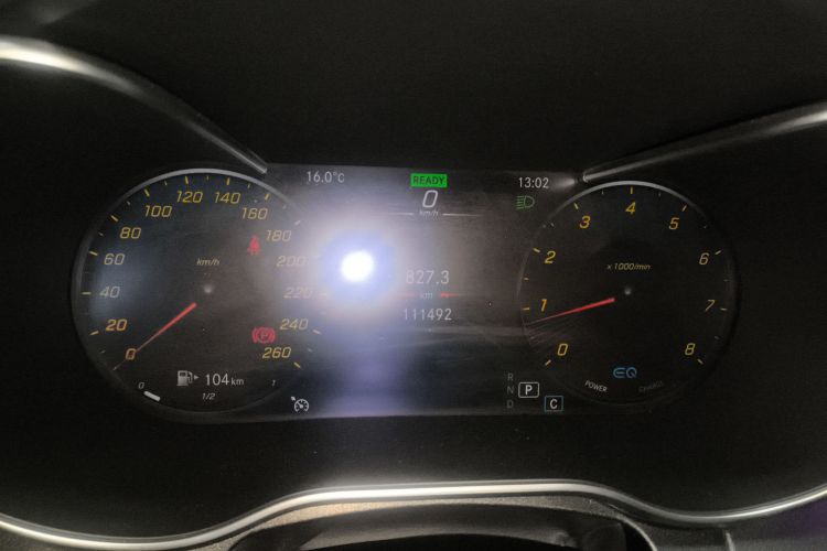 奔驰C级(进口) 2019款 C 260 旅行轿车中控内饰14