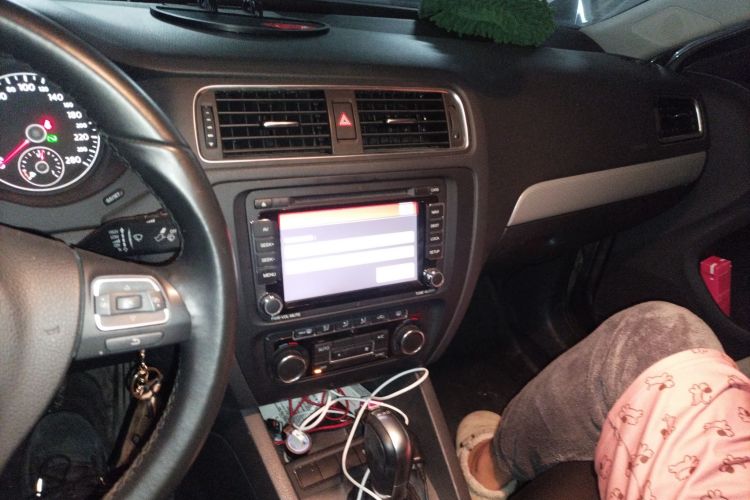 大众 速腾 2014款 改款 1.4TSI 自动豪华型中控内饰16