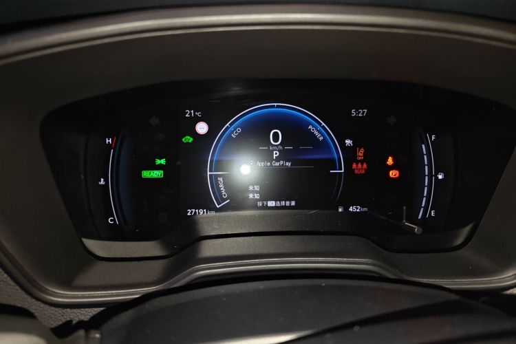 丰田 锋兰达 2023款 2.0L 智能电混双擎 领先版中控内饰14