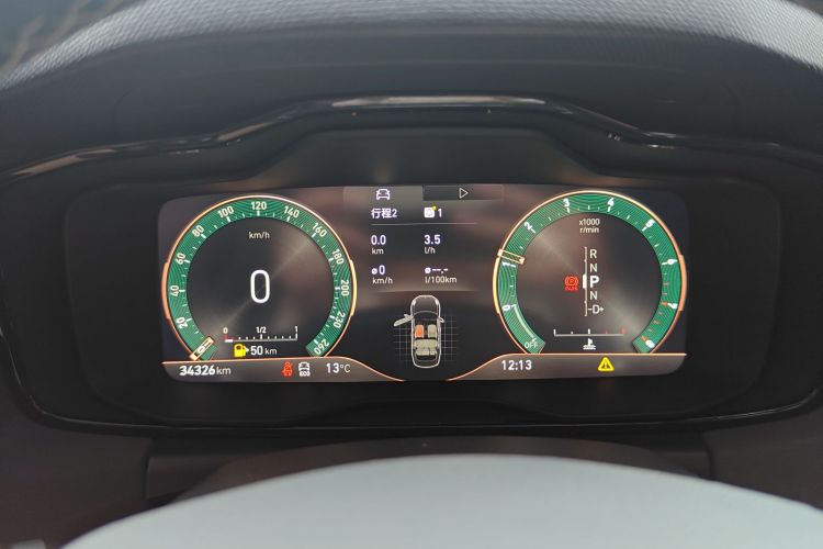 领克03 2021款 1.5TD DCT劲 冠军版中控内饰14