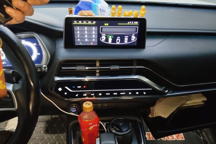 众泰T500 2018款 1.5T 自动智能互联尊贵型中控内饰16