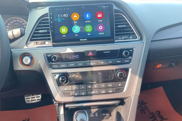 现代 索纳塔 2015款 1.6T GLS智能型中控内饰16