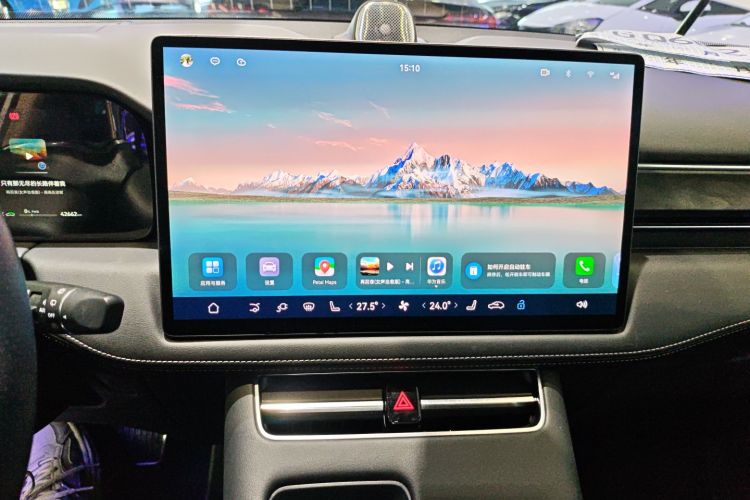 鸿蒙智行 问界M5 2022款 增程后驱标准版中控内饰16