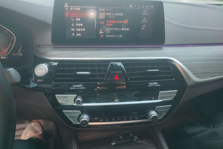 宝马5系 2020款 530Li 领先型 豪华套装中控内饰16