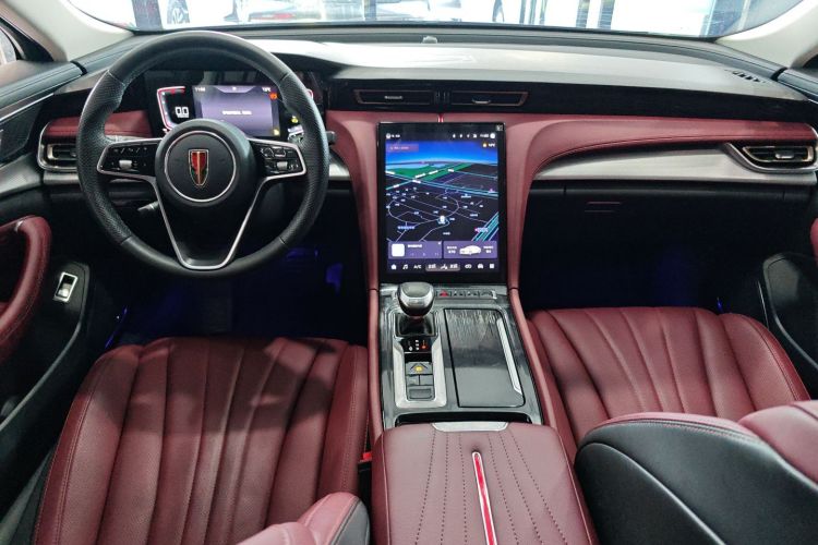 红旗H5 2024款 1.5T DCT智联旗韵版中控内饰12