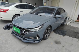 现代 伊兰特 2021款 1.5L CVT GLX精英版
