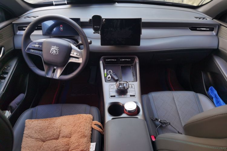 比亚迪 秦PLUS 2025款 DM-i 智驾版 55KM领先型中控内饰12