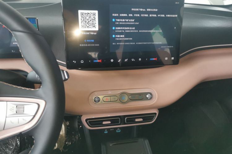 比亚迪 海鸥 2025款 智驾版 305km 自由版中控内饰16