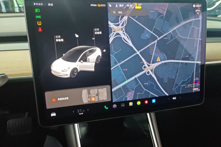 特斯拉 Model 3(进口) 2019款 长续航全轮驱动版中控内饰16