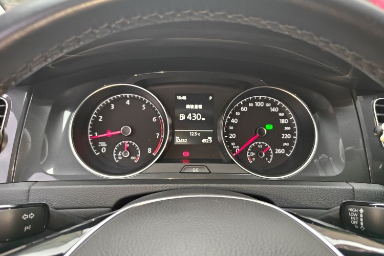 大众 高尔夫 2018款 1.6L 自动舒适型中控内饰14