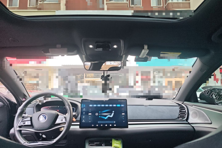 比亚迪 汉 2022款 EV 610KM四驱千山翠限量版中控内饰22