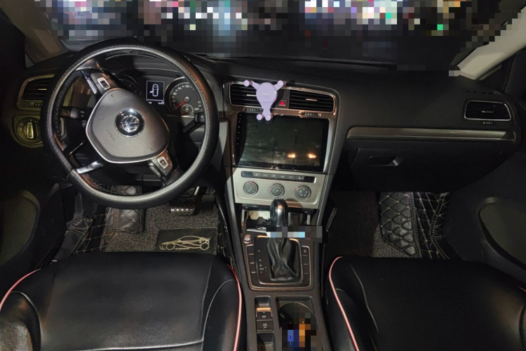 大众 高尔夫 2014款 1.4TSI 自动豪华型中控内饰12