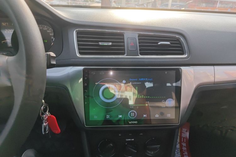 大众 朗逸 2017款 1.6L 自动风尚版中控内饰16