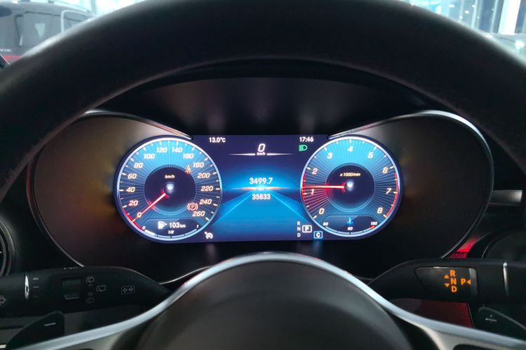 奔驰GLC 2021款 GLC 260 L 4MATIC 豪华型中控内饰14