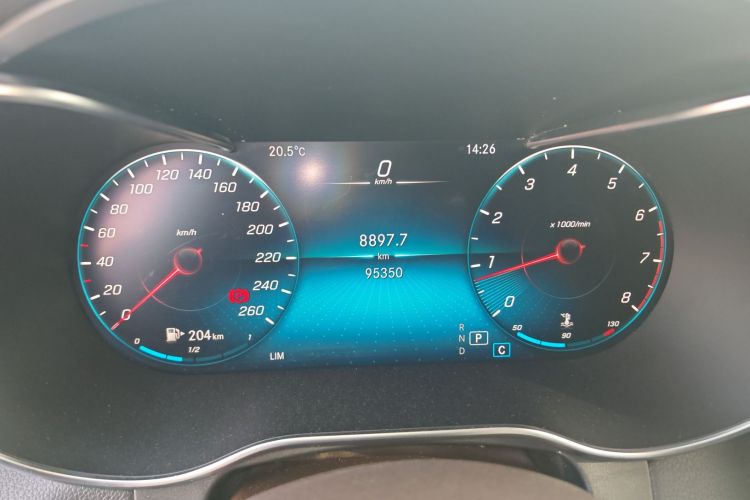 奔驰GLC 2020款 GLC 260 L 4MATIC 豪华型中控内饰14