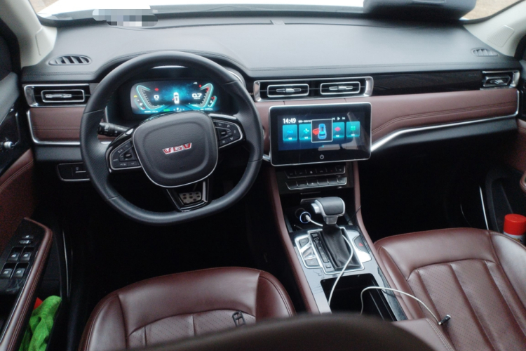 中国重汽VGV VGV U70Pro 2022款 1.5T 自动优悦版 7座中控内饰12