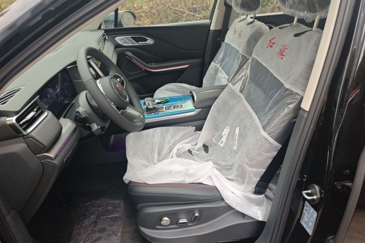 红旗HS7 PHEV 2025款 2.0T PHEV 四驱200万辆纪念版 6座局部细节19