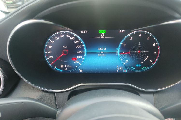 奔驰C级 2021款 C 260 L 运动星耀臻藏版中控内饰15