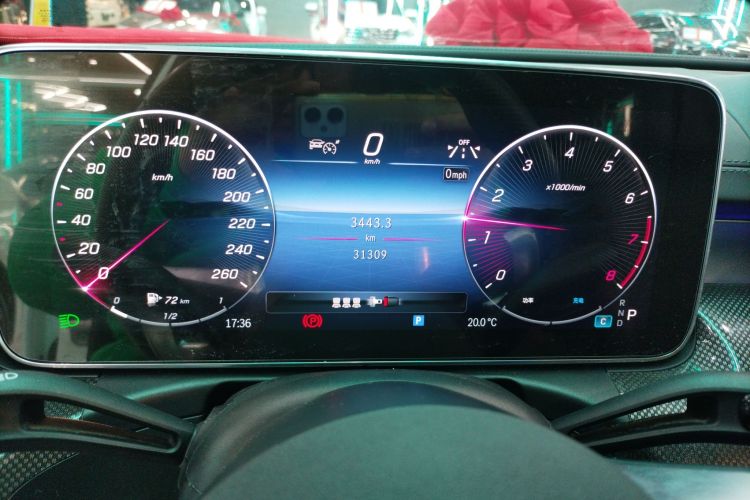 奔驰C级 2024款 改款 C 260 L 运动版局部细节14