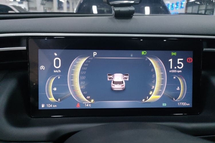 现代 2023款 途胜L 1.5T 自动两驱LUX尊贵版中控内饰14