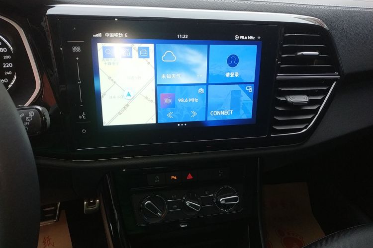 捷达VS7 2021款 黑锋版 1.4T 自动悦享版中控内饰16