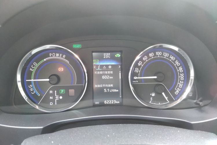 丰田 雷凌 2017款 改款双擎 1.8H GS-L E-CVT领先版 国V中控内饰14