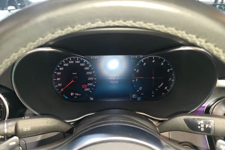 奔驰C级 2021款 C 200 L 时尚型运动版中控内饰14