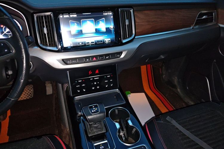 红旗HS7 2022款 3.0T 自动四驱智联旗享版 五座中控内饰16