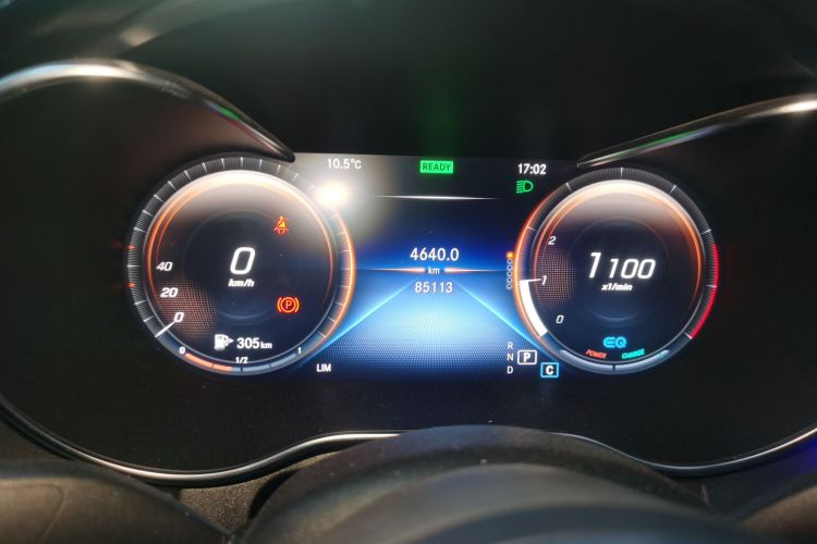 奔驰C级 2020款 改款 C 260 L 运动版中控内饰15