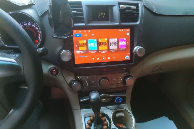 丰田 汉兰达 2013款  2.7L 两驱5座紫金版中控内饰16