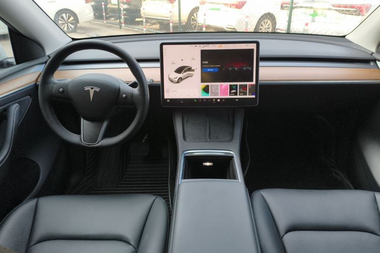 特斯拉 Model Y 2021款 长续航全轮驱动版中控内饰12