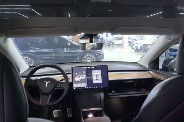 特斯拉 Model Y 2021款 长续航全轮驱动版中控内饰22