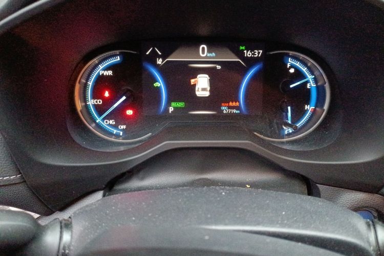 丰田 RAV4荣放 2020款 双擎 2.5L E-CVT四驱精英PLUS版中控内饰15